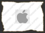 Светоотражающая наклейка на одежду. Apple. (термонаклейка)